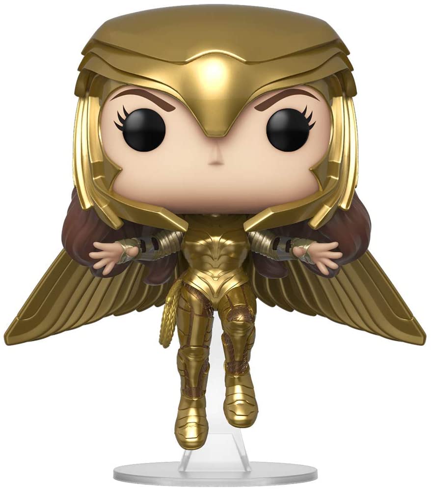 DC WW84: Wonder Woman Golden Armor Flying Pop! Vinyl Figure (324)