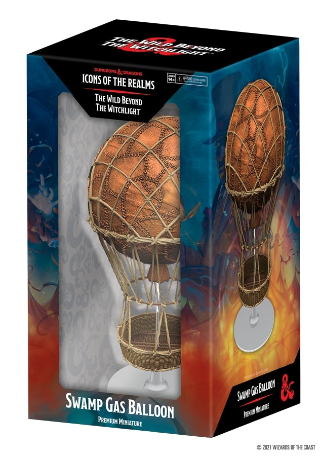 D&D Icons Of The Realms Miniatures: The Wild Beyond The Witchlight: Swamp Gas Balloon
