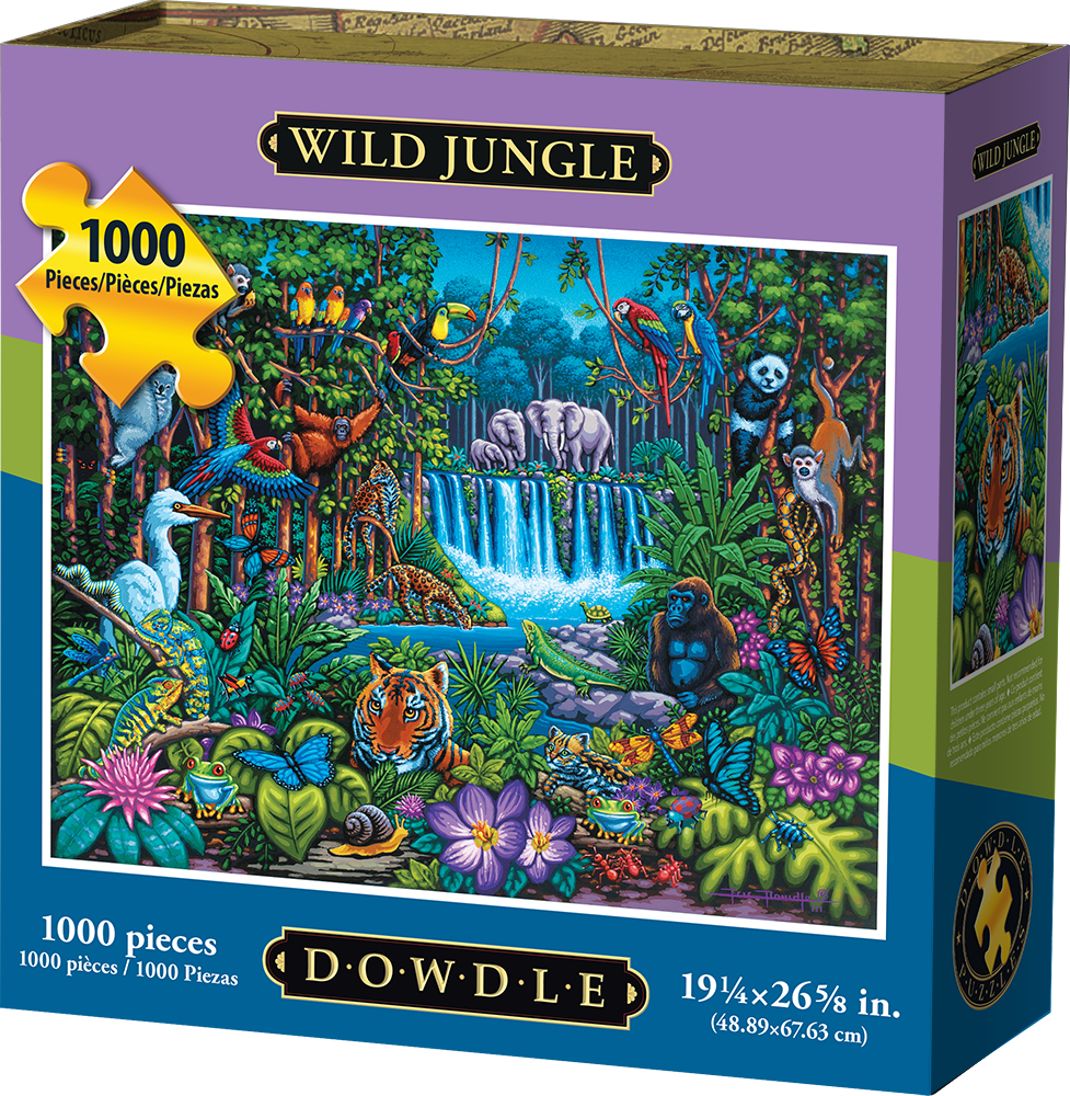 Wild Jungle (1000 pc puzzle)