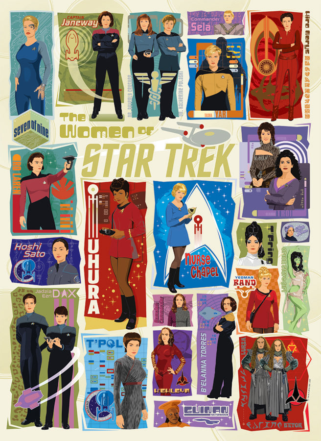 The Women of Star Trek (1000 pc puzzle)