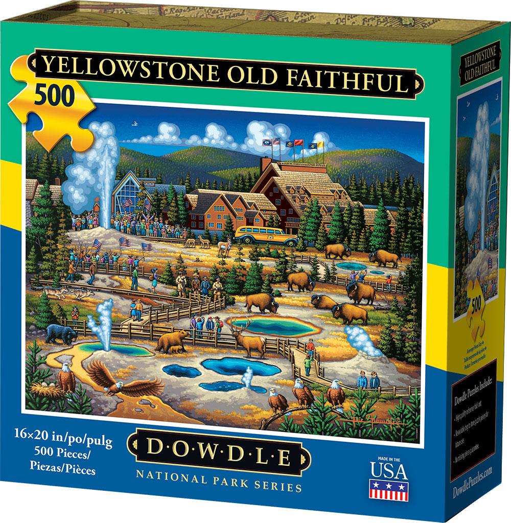 Yellowstone Old Faithful (500 pc puzzle)