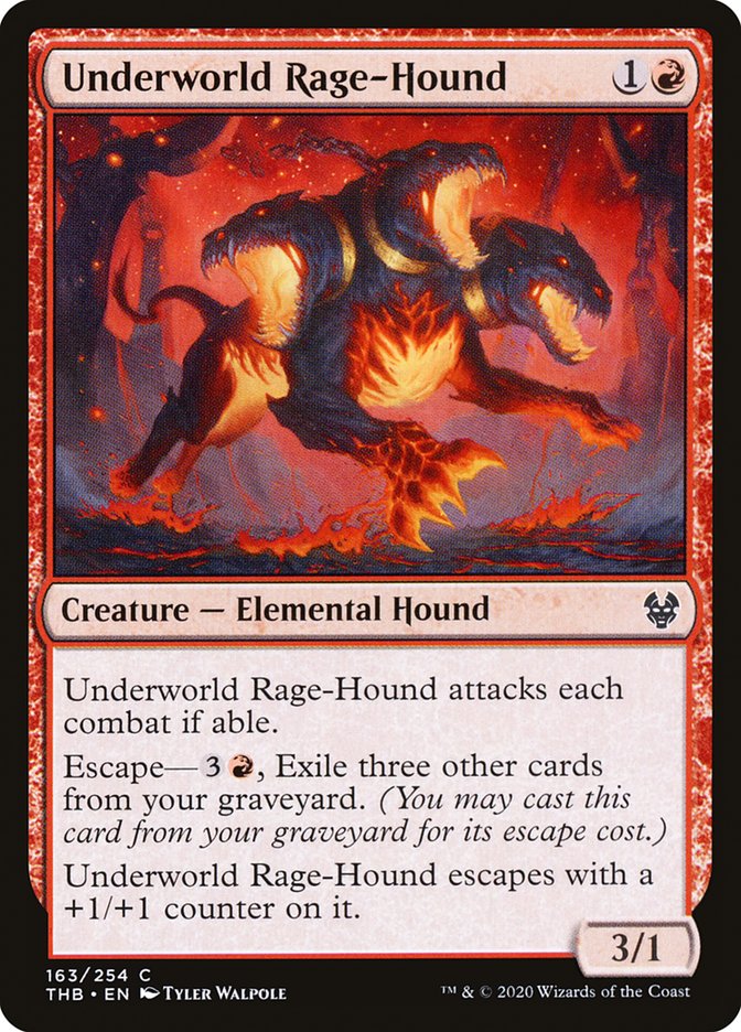 Underworld Rage-Hound [Foil] :: THB