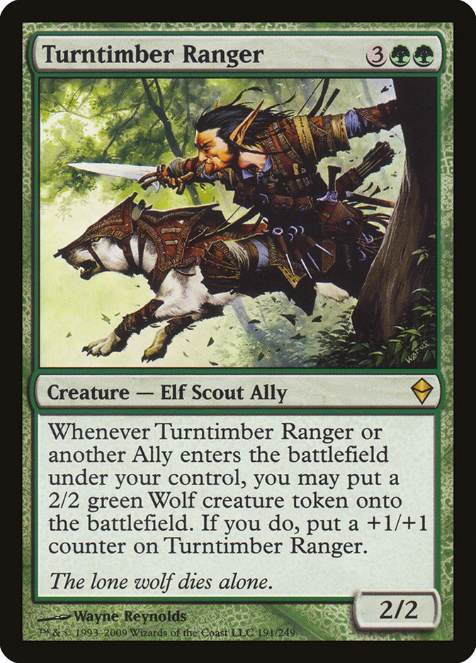 Turntimber Ranger [Foil] :: ZEN