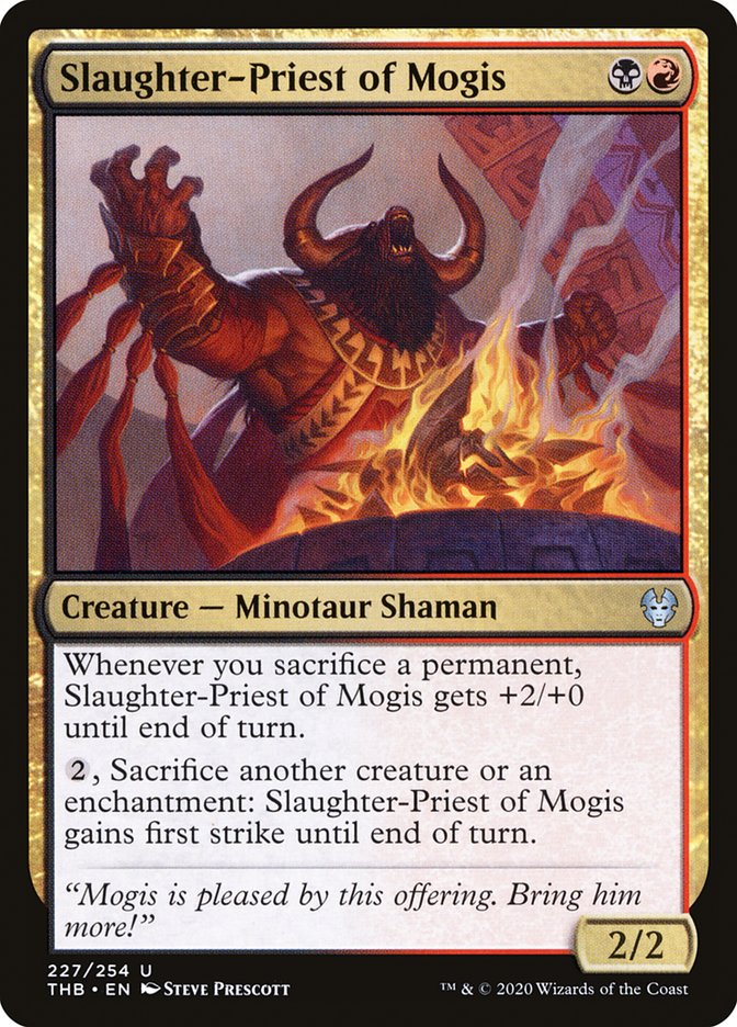 Slaughter-Priest of Mogis [Foil] :: THB