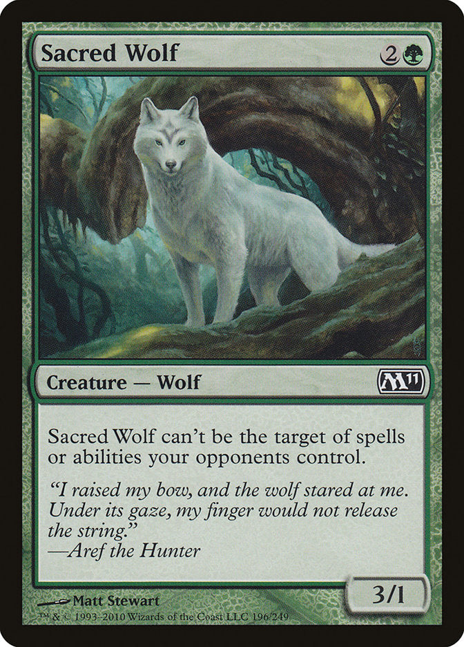 Sacred Wolf [Foil] :: M11