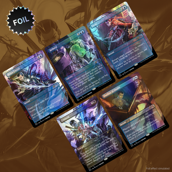 MTG【Foil】Introducing: Kaito Shizuki Secret Lair Drop: Introducing Kaito Shizuki (Foil Edition)