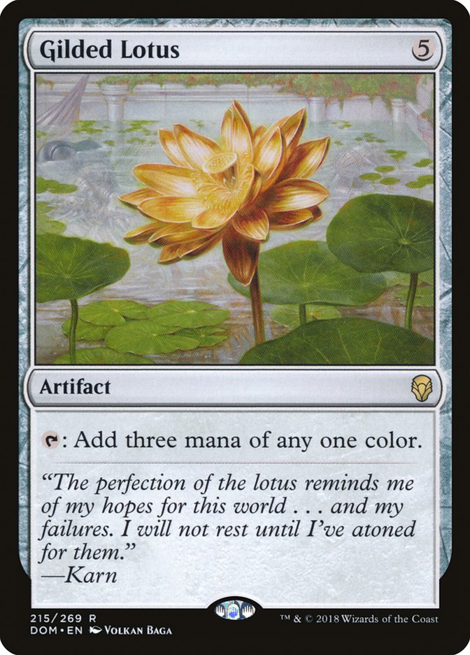 Gilded Lotus [Foil] :: DOM