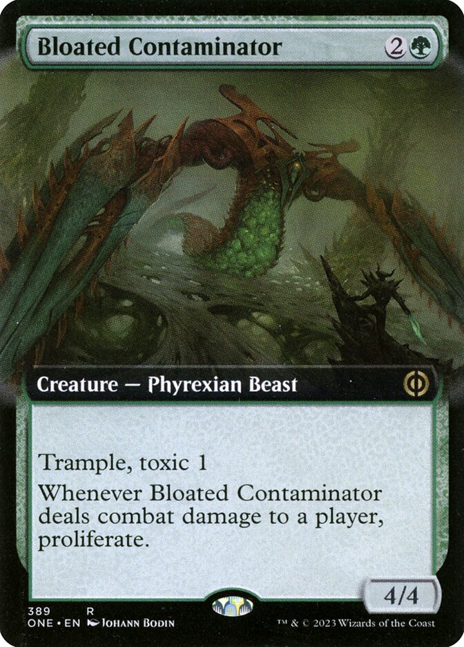 Bloated Contaminator (Extended Art) [Foil] :: ONE