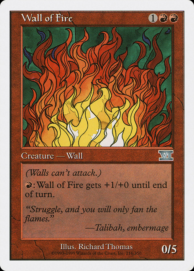 Wall of Fire :: 6ED