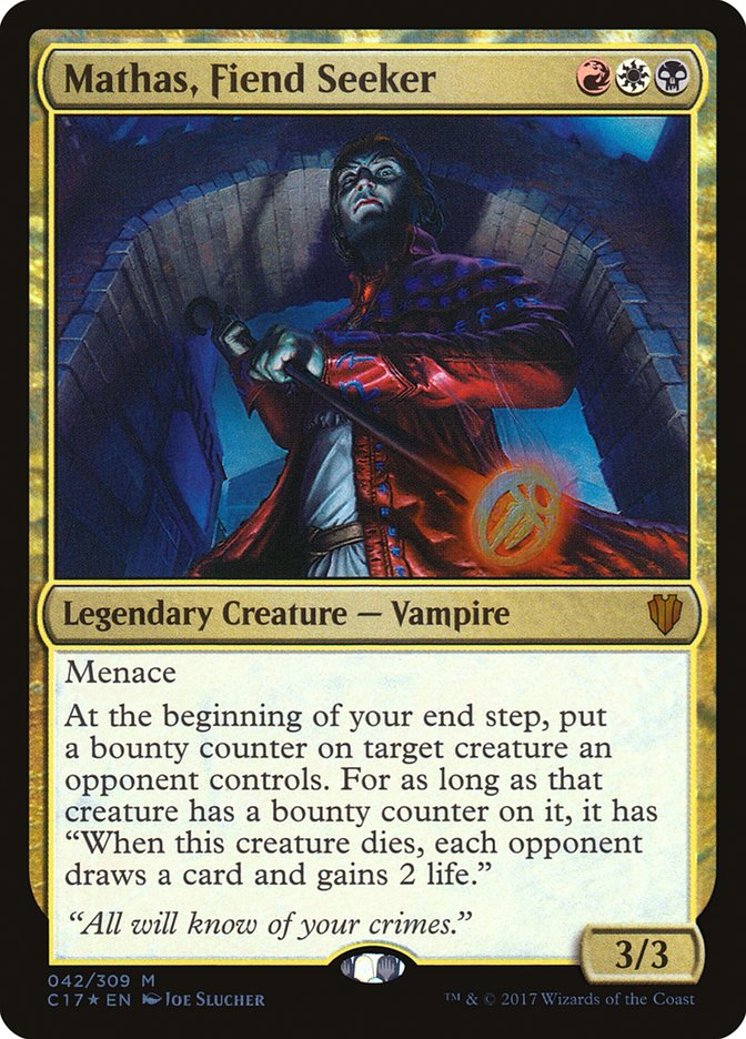 Mathas, Fiend Seeker [Foil] :: C17