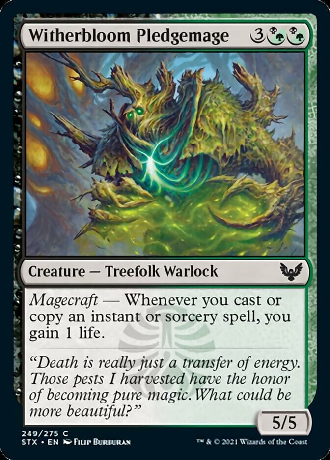 Witherbloom Pledgemage [Foil] :: STX