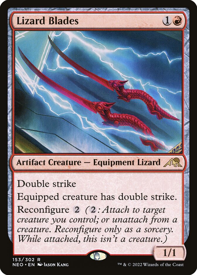 Lizard Blades [Foil] :: NEO