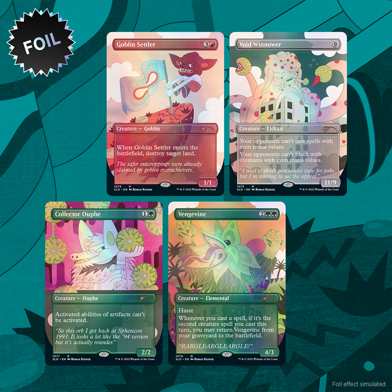 Secret Lair Drop: Just Some Totally Normal Guys (Foil Edition)