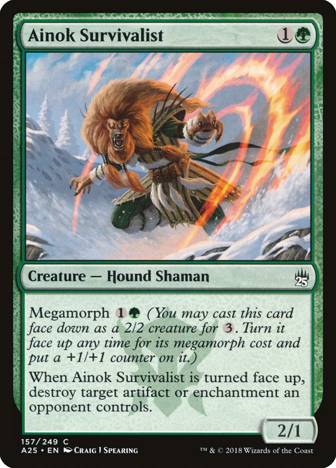 Ainok Survivalist [Foil] :: A25