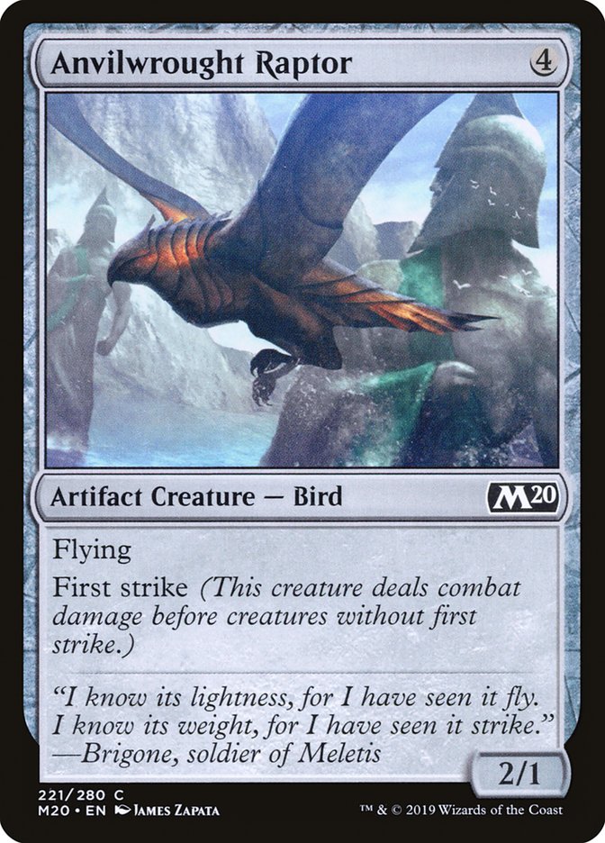 Anvilwrought Raptor [Foil] :: M20