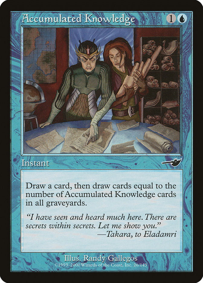 Accumulated Knowledge [Foil] :: NEM