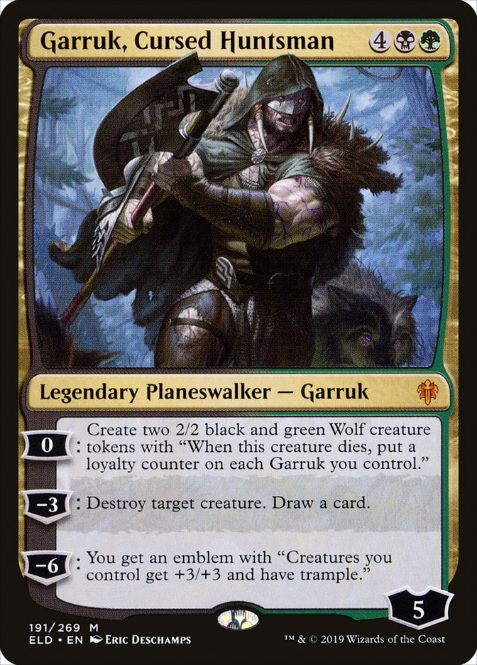 Garruk, Cursed Huntsman [Foil] :: ELD