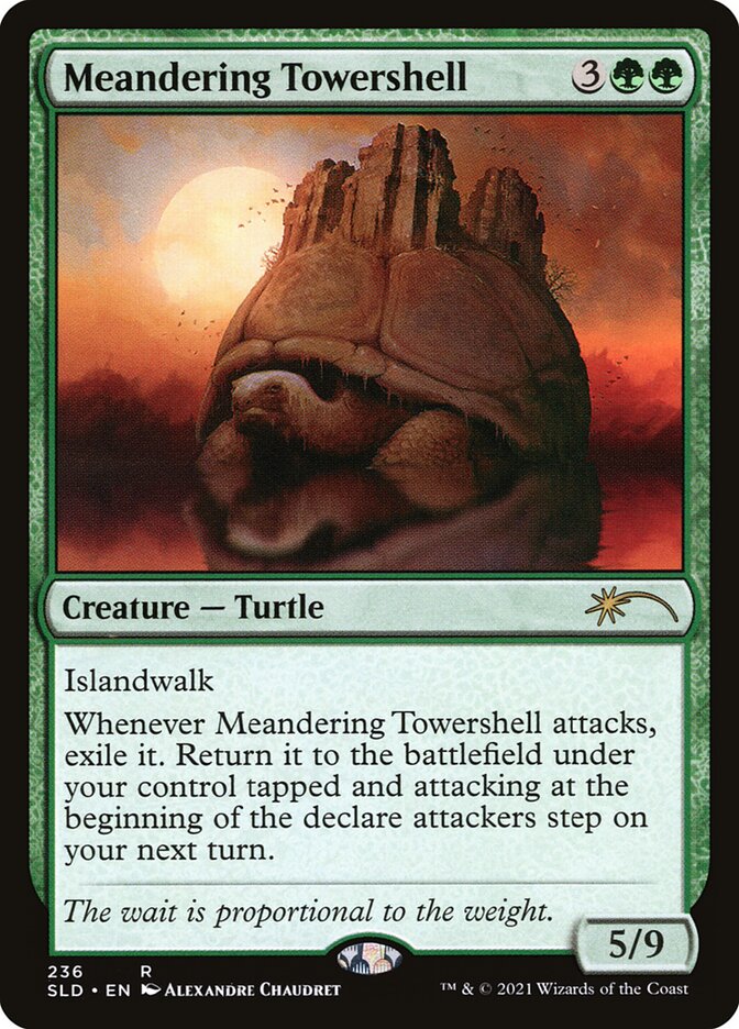 Meandering Towershell [Foil] :: SLD