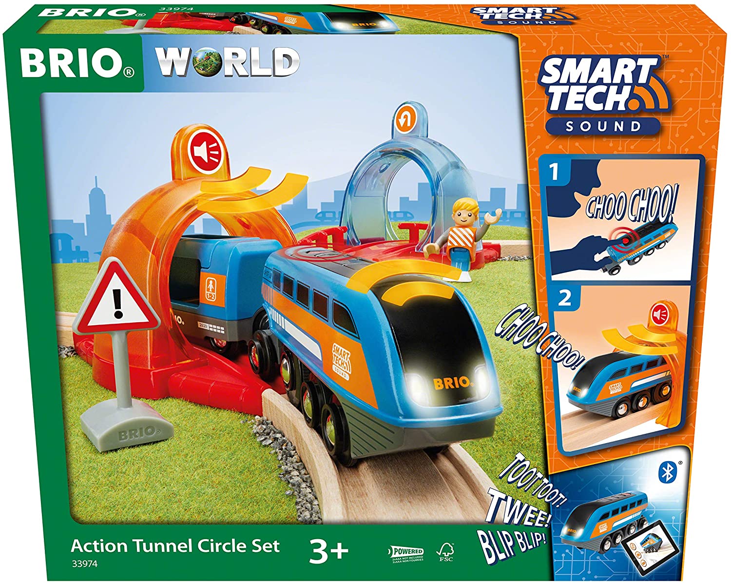 Smart Engine Circle Set with Action Tunnels