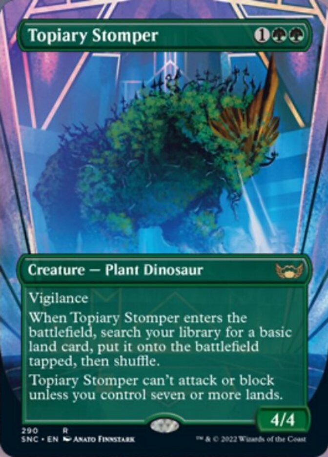 Topiary Stomper (Borderless) [Foil] :: SNC