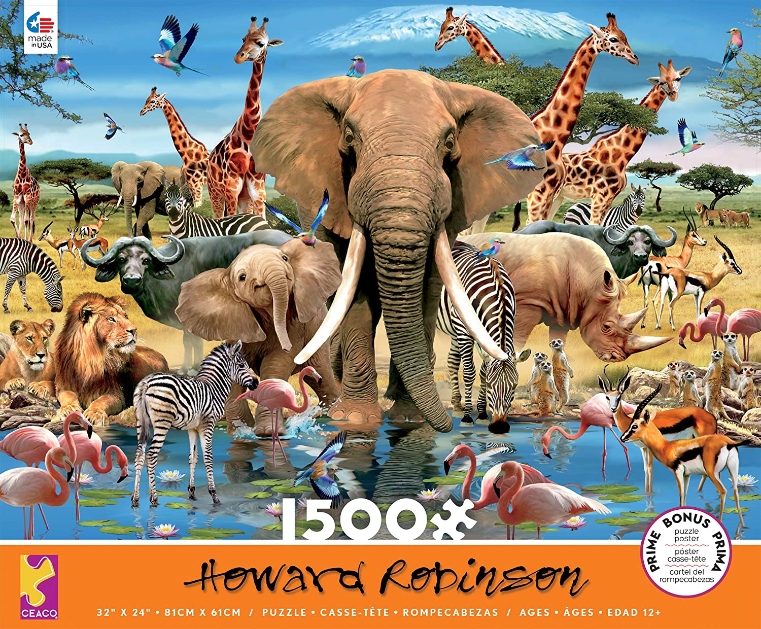 Africana 1500 pc Puzzle