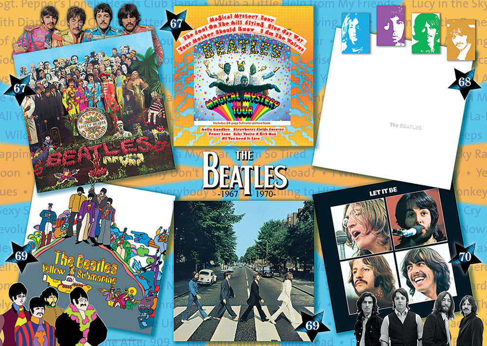 Beatles: Albums 1967 - 1970 (1000 pc puzzle)