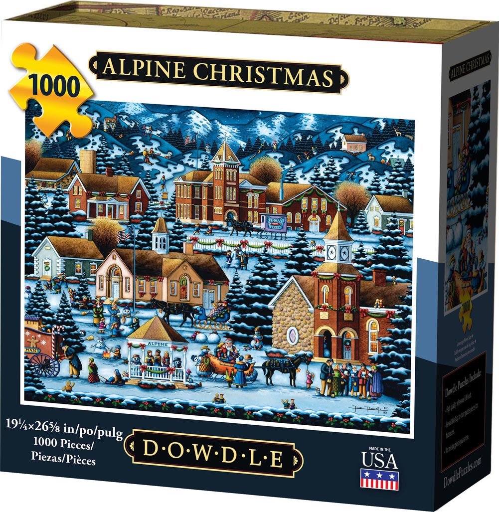 Alpine Christmas (1000 pc puzzle)