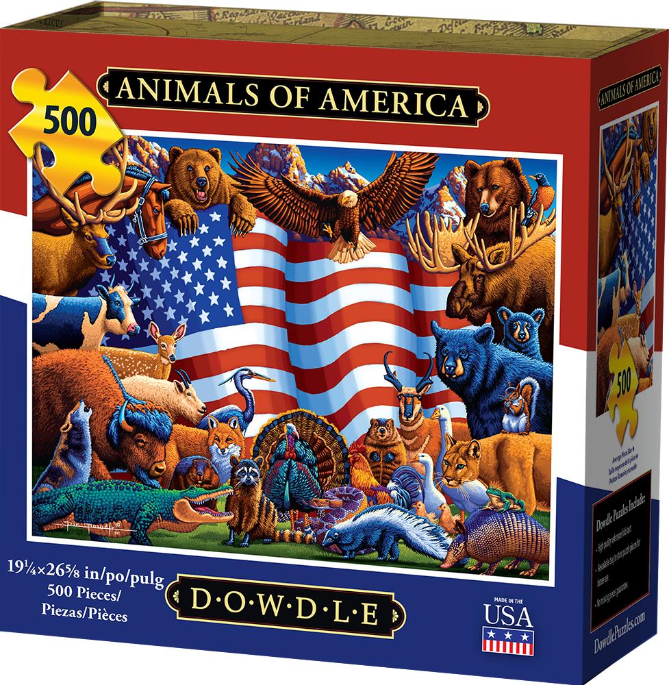 Animals of America (500 pc puzzle)