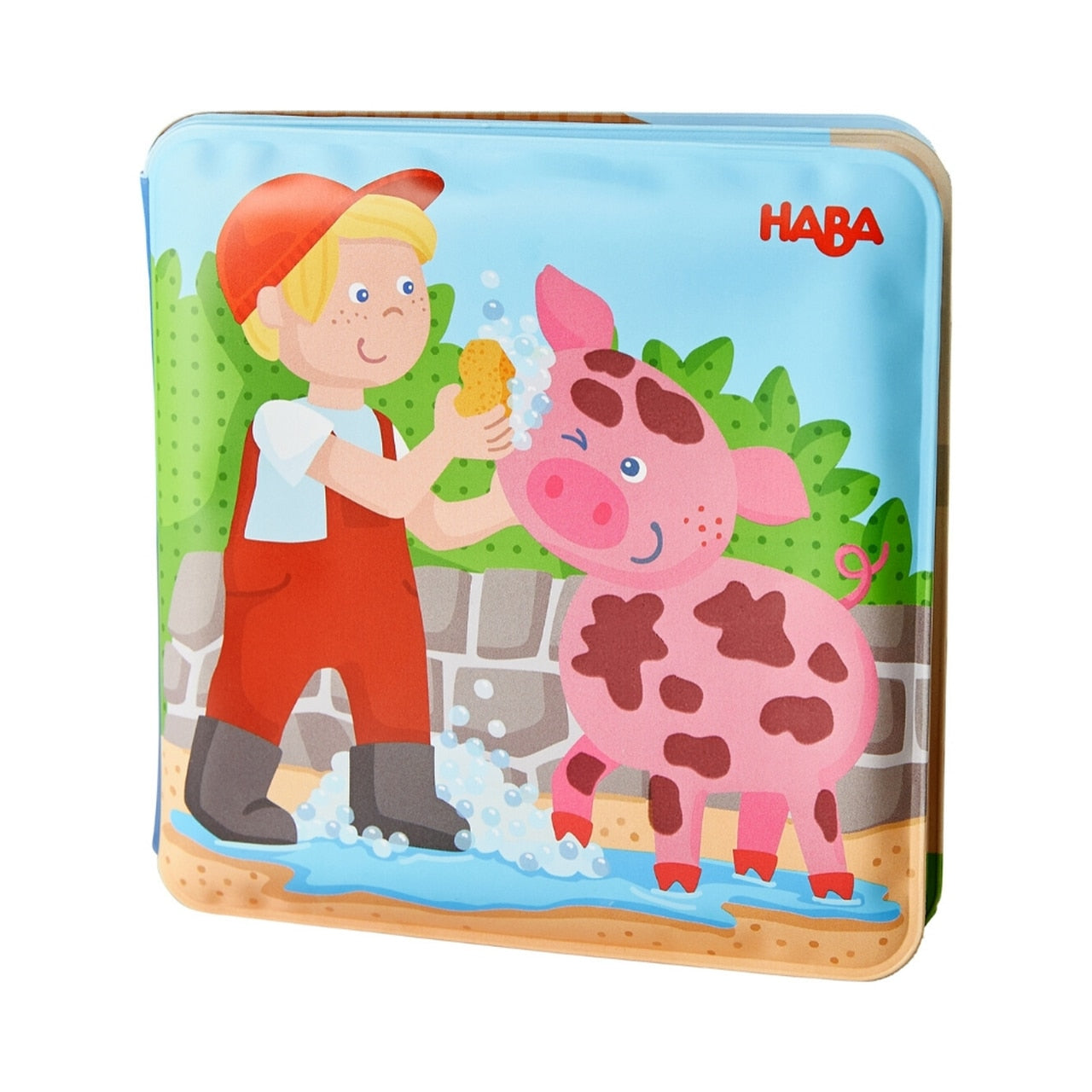 Wash Away Bath Book - Farm Animal