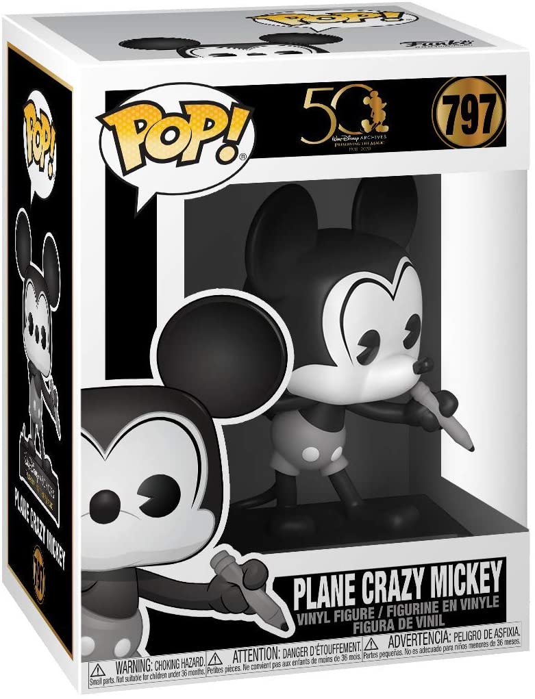 Disney Archives: Plane Crazy Mickey Pop! Vinyl Figure (797)