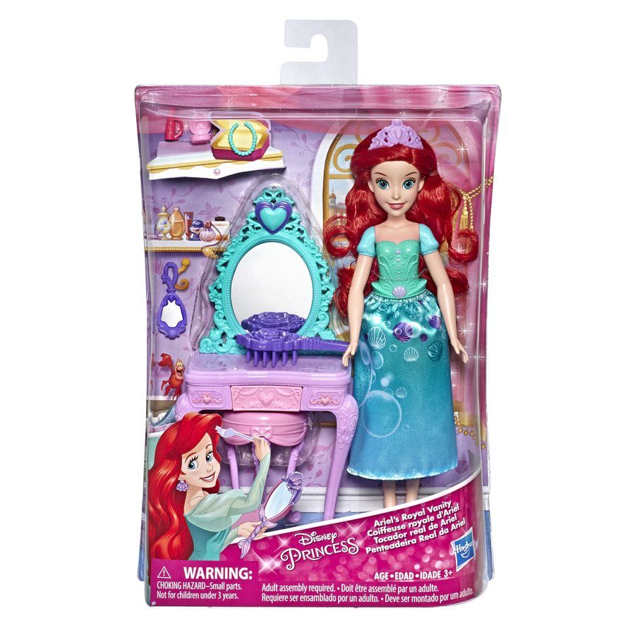 Disney Princess Doll with Mini Environment