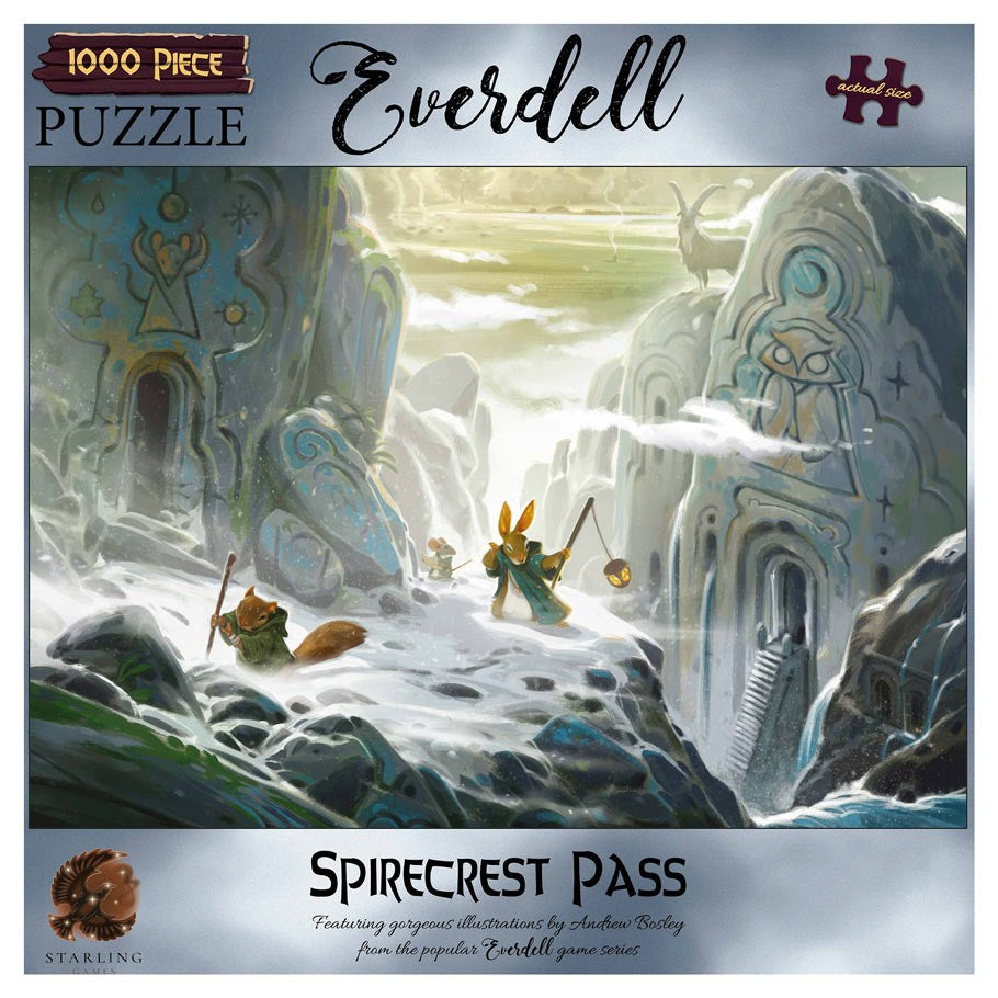 Everdell Puzzle: Spirecrest Pass (1000pc Puzzle)