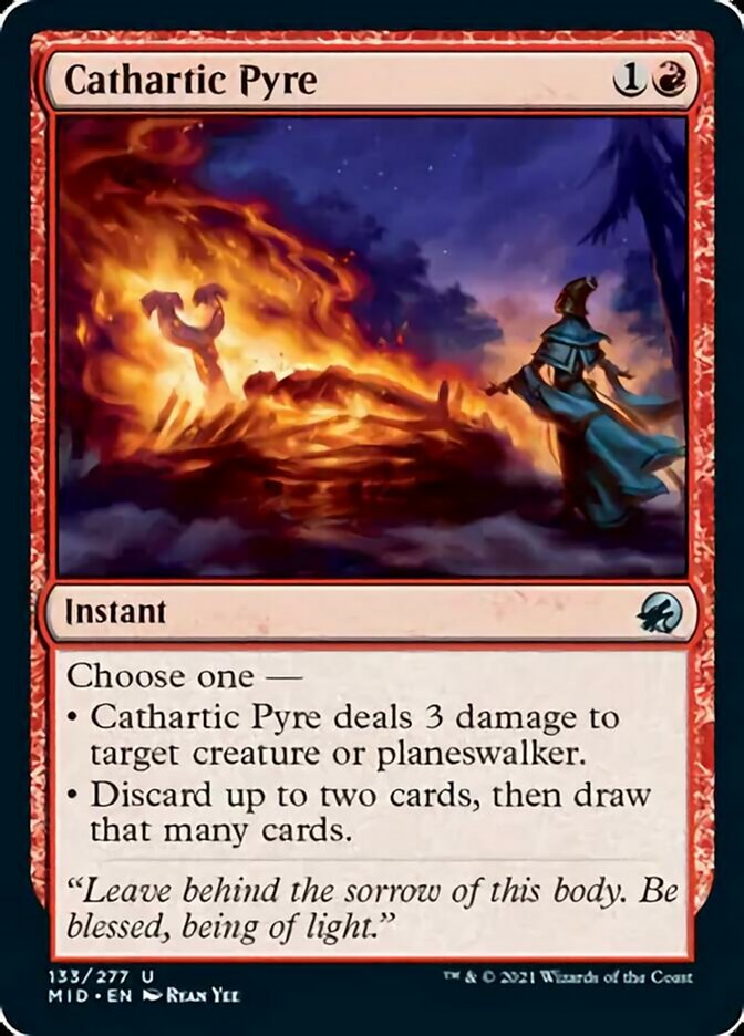 Cathartic Pyre [Foil] :: MID