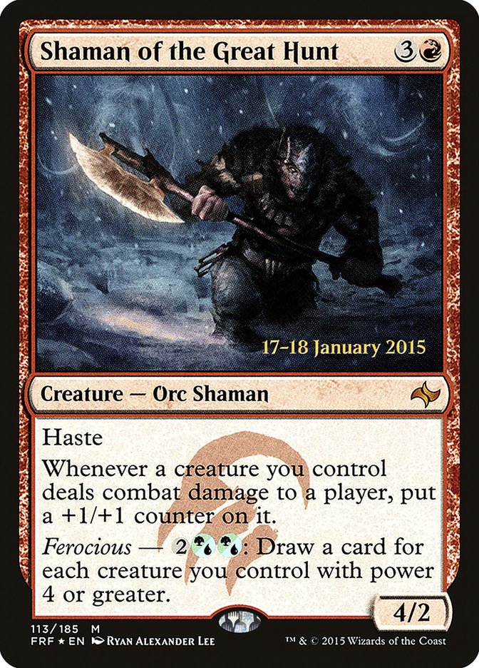 Shaman of the Great Hunt [Foil] :: PFRF