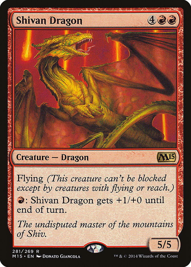 Shivan Dragon :: M15