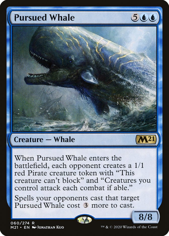 Pursued Whale :: M21