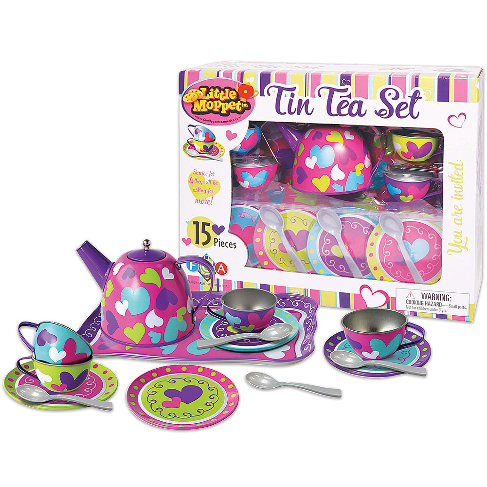 Little Moppet: Tin Tea Set