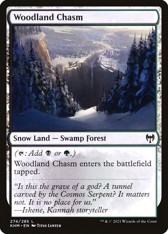 Woodland Chasm [Foil] :: KHM