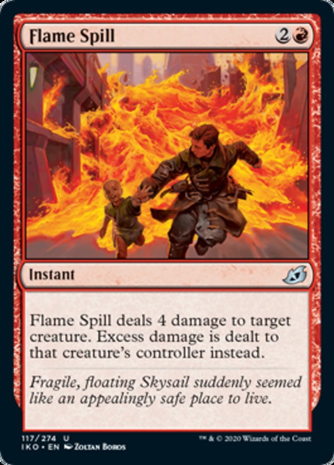 Flame Spill [Foil] :: IKO