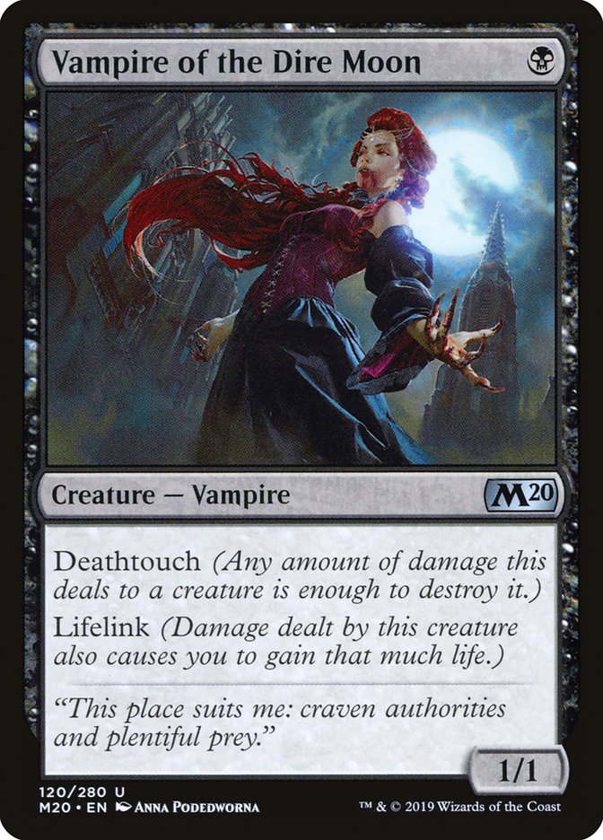 Vampire of the Dire Moon [Foil] :: M20