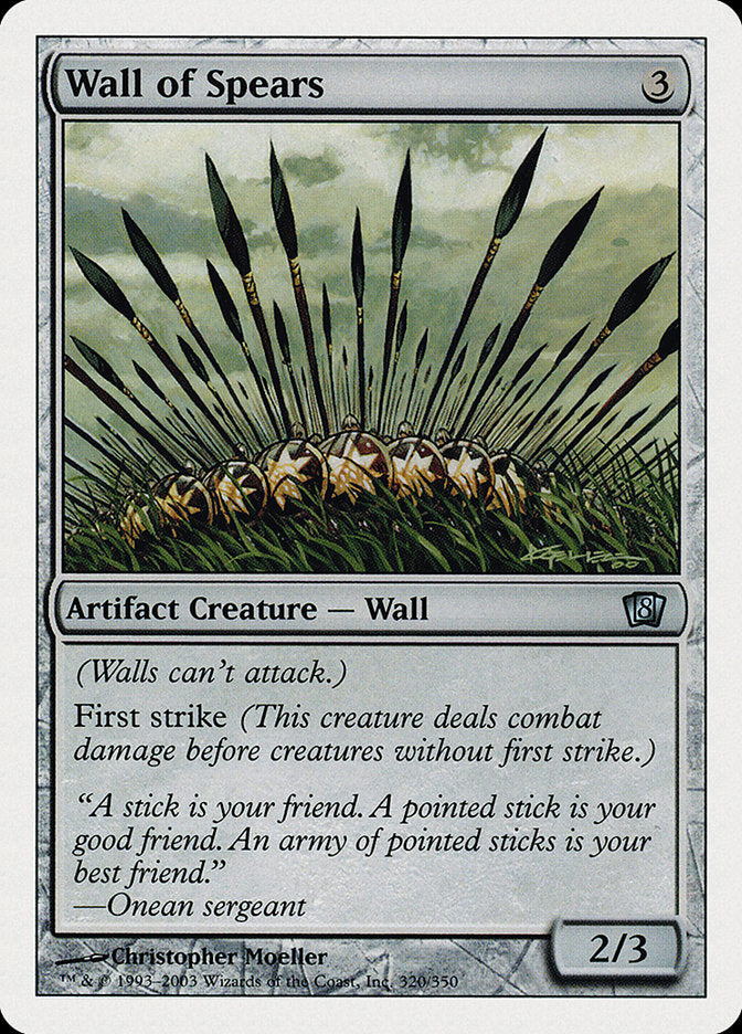 Wall of Spears :: 8ED