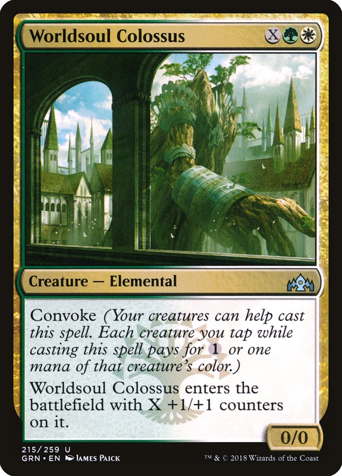 Worldsoul Colossus [Foil] :: GRN