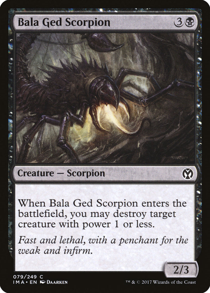 Bala Ged Scorpion [Foil] :: IMA