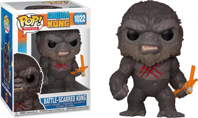 Godzilla vs. Kong Battle Scarred Kong Pop! Vinyl Figure (1022)