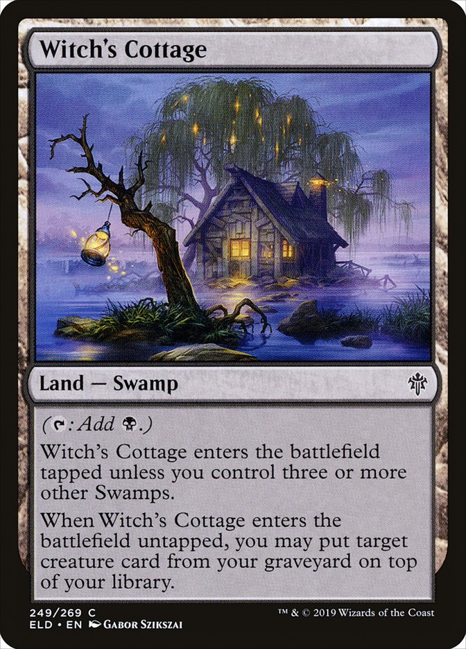 Witch's Cottage [Foil] :: ELD