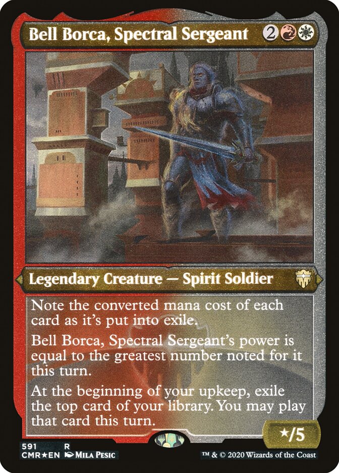 Bell Borca, Spectral Sergeant (Foil Etched) [Foil] :: CMR