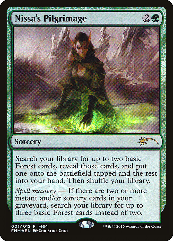 Nissa's Pilgrimage [Foil] :: F16