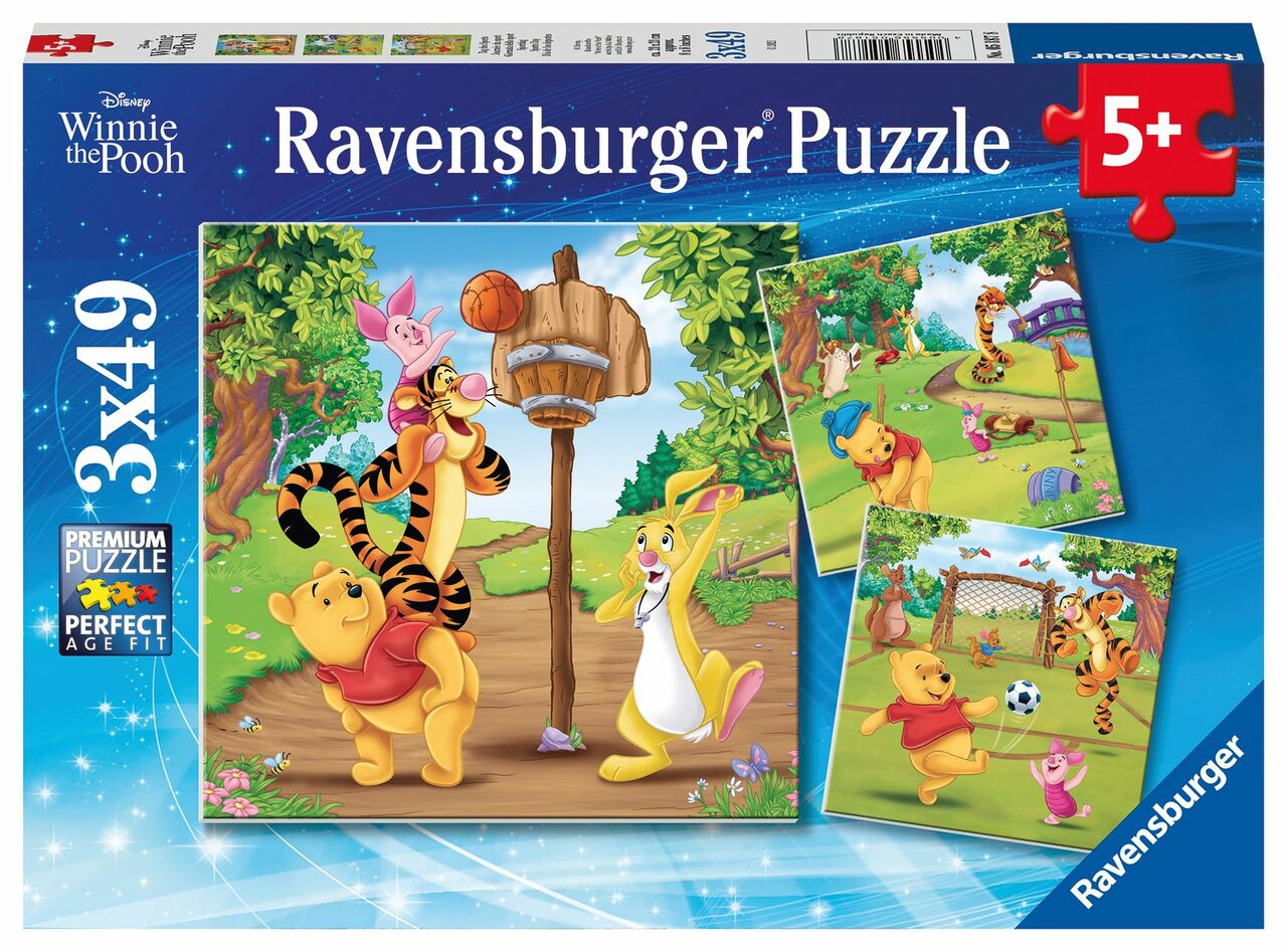 Sports Day (three 49pc puzzles)