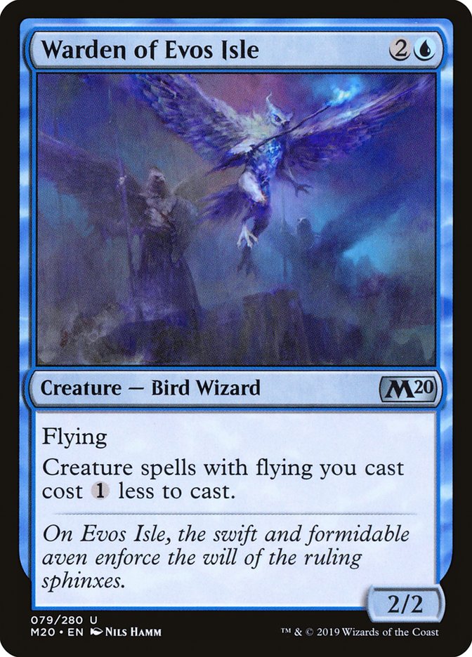 Warden of Evos Isle [Foil] :: M20