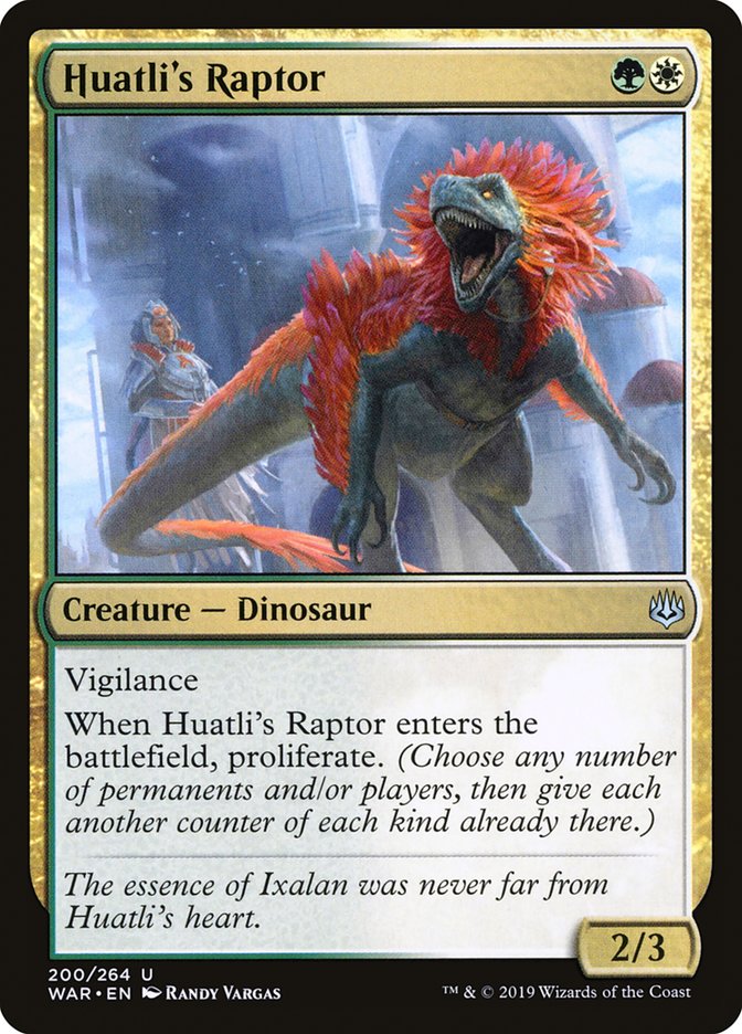 Huatli's Raptor :: WAR